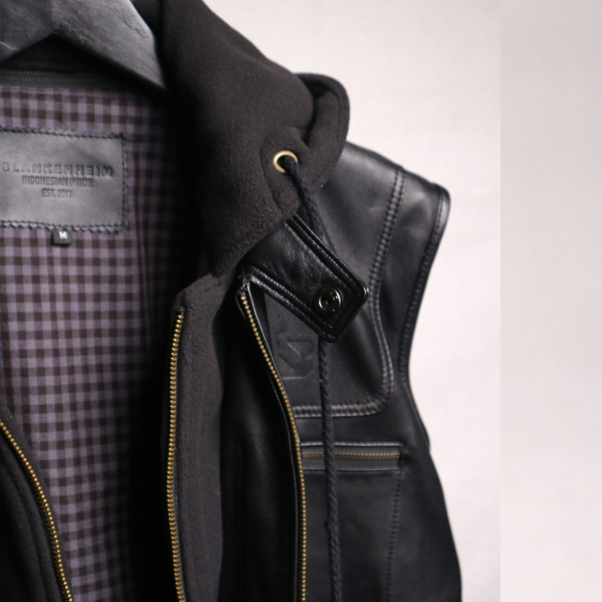 Blankenheim Leather Jacket Rompi Eckhard – Black (Size S M L XL)